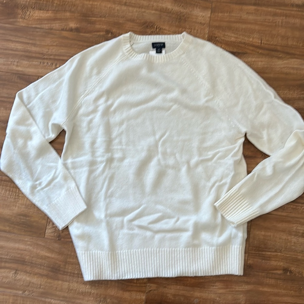 NWT white sweater